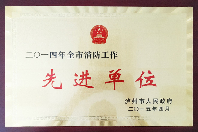 2014全市消防工作先進單位